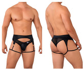 String porte-jarretelles CandyMan 99655 Couleur Noir